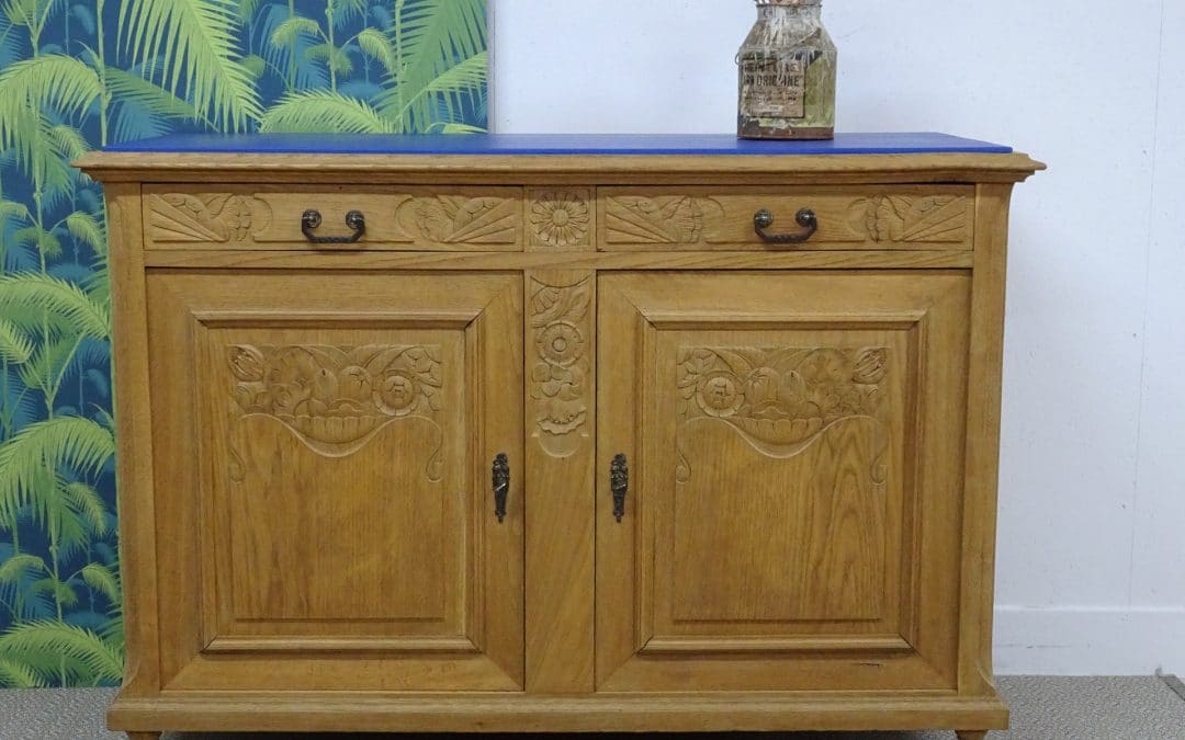 Le robuste buffet en chêne qui a du peps