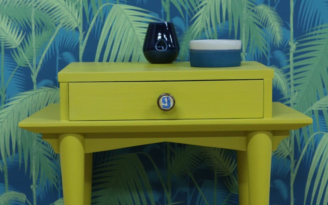 « Yellow submarine » – meuble d&rsquo;appoint